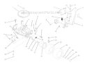 Part Location Diagram of 123377X Husqvarna Bracket transaxle